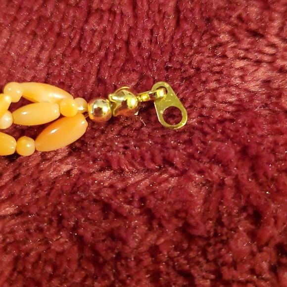 Vintage Natural Angel Skin Peach Coral Beads Necklace & Bracelet 6‎ & 3 Strand - Picture 10 of 12